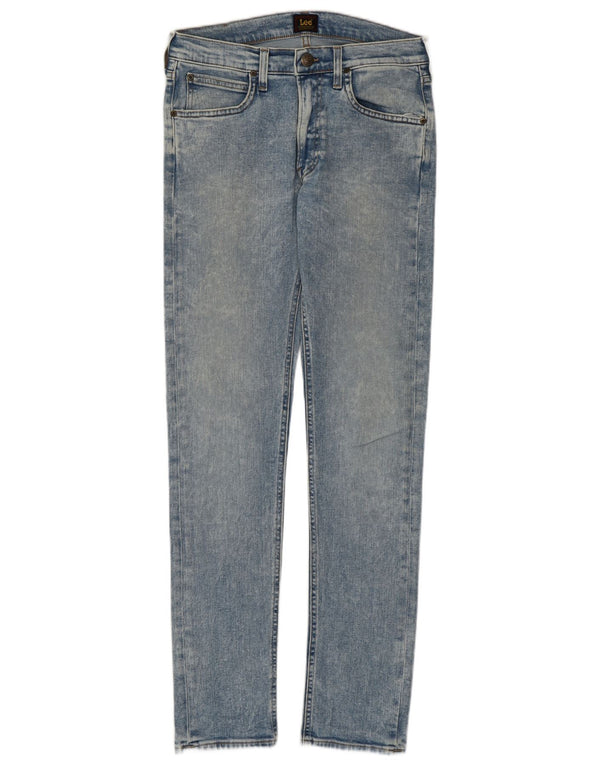Lee Mens Luke Slim Fit Tapered Jeans W30 L32 Blue Cotton