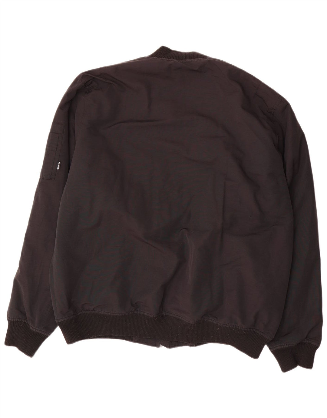 HURLEY Bomber Jacket pentru bărbați UK 44 2XL Nylon negru