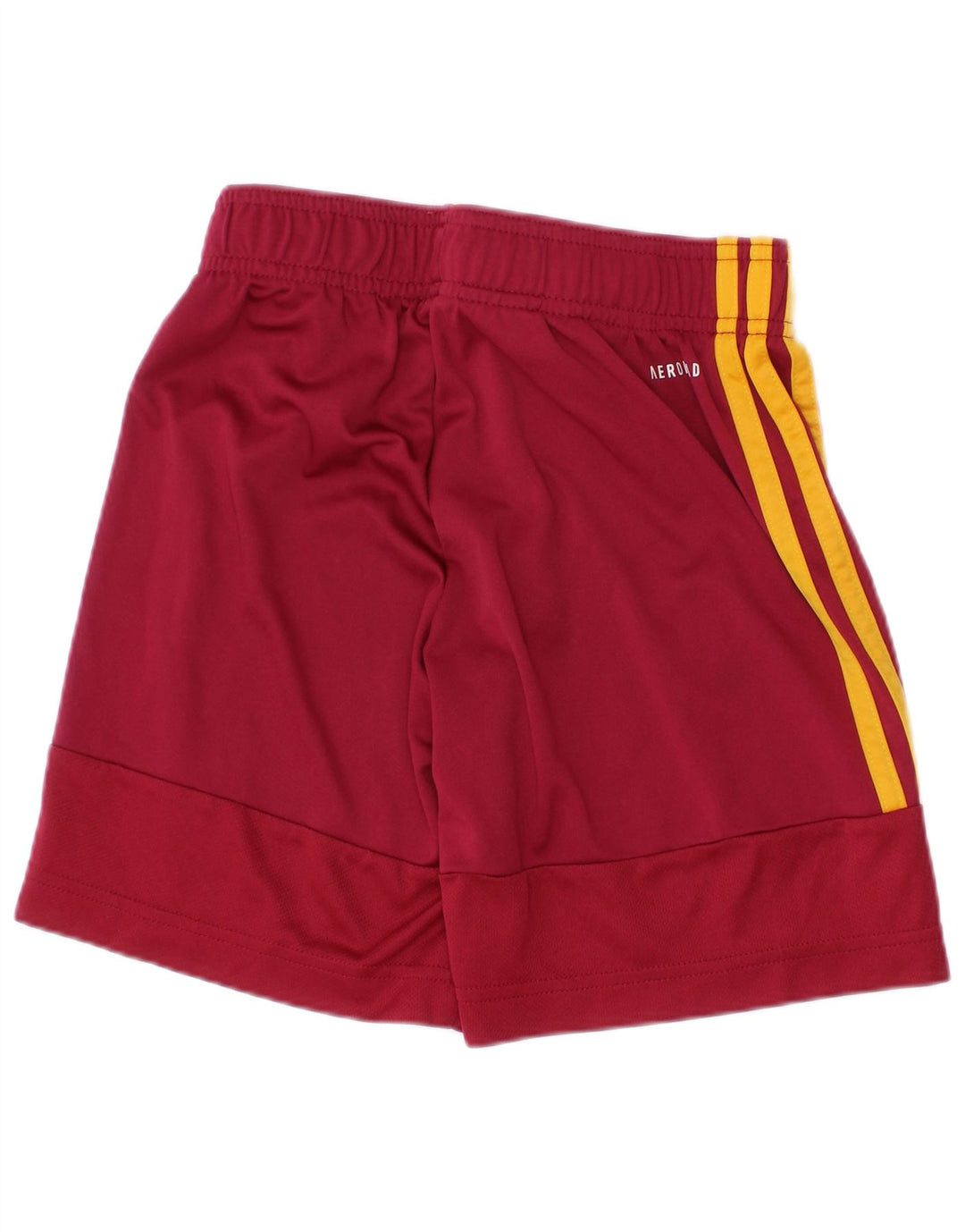 Pantaloni scurți sport Aeroready ADIDAS pentru băieți 7-8 ani Visiniu Poliester