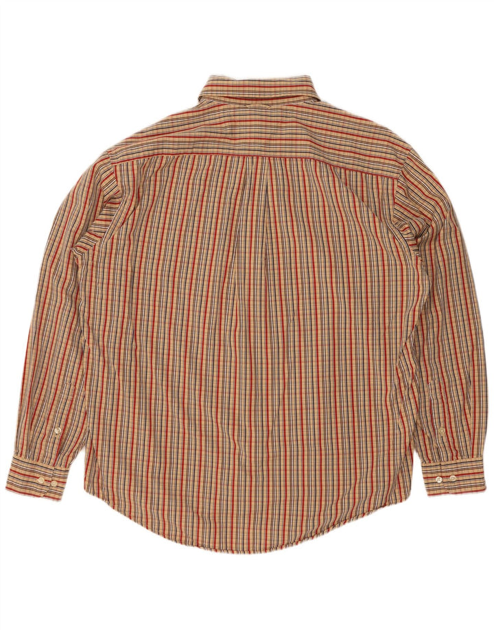 Cămașă pentru bărbați Tommy Hilfiger XL, bej, din bumbac cu carouri