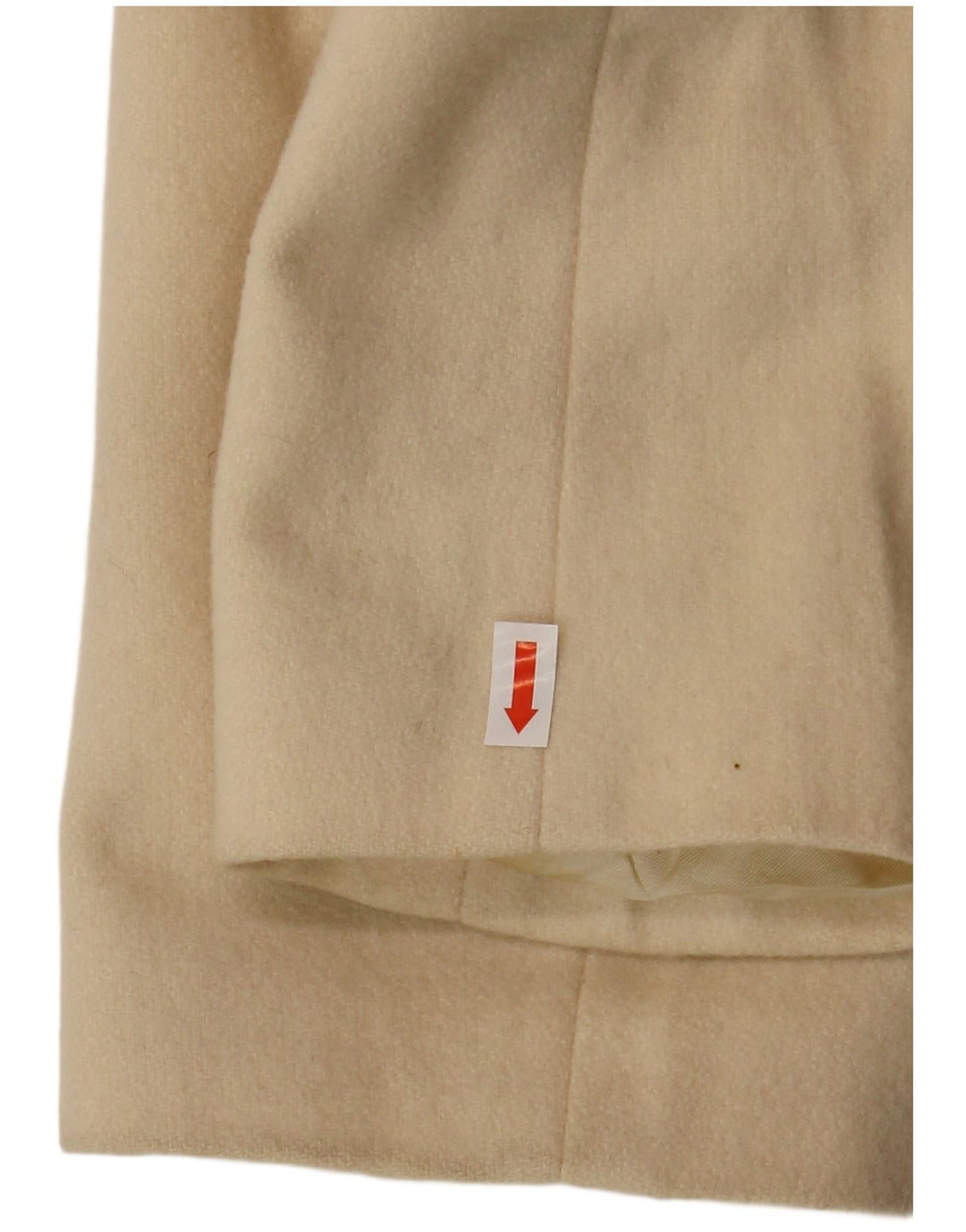Sacou pentru femei Stefanel cu 3 nasturi UK 14 Medium Bej Lână