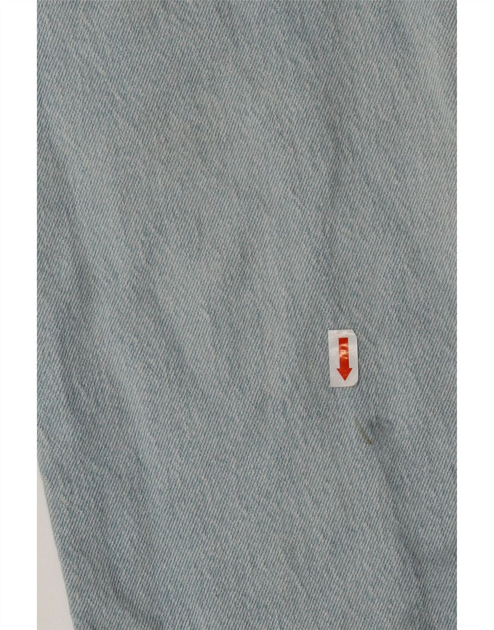 Blugi drepti pentru bărbați LEVI'S 501 W28 L32 Bumbac albastru