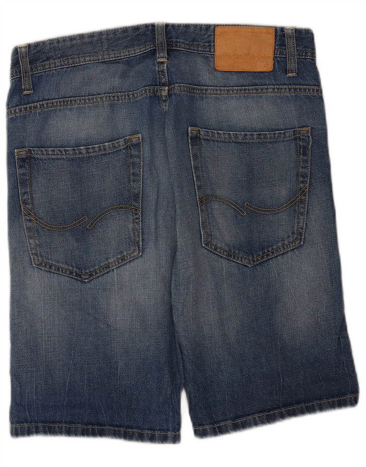 Pantaloni scurți din denim cu ajustare normală pentru bărbați W32 Medium