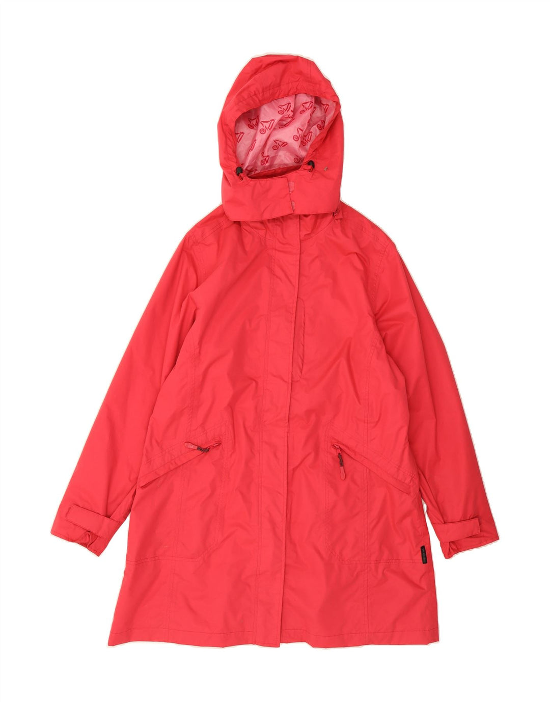 TARGET DRY Womens Hooded Raincoat UK 16 Large Pink Polyester Vintage Target Dry and Second-Hand Target Dry from Messina Hembry 