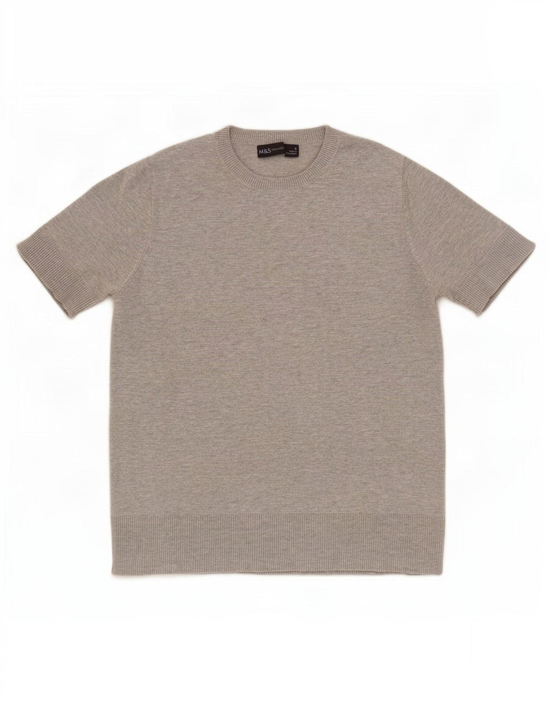 Marks & Spencer pentru femei Crop Tricou Top UK 8 Small Gri