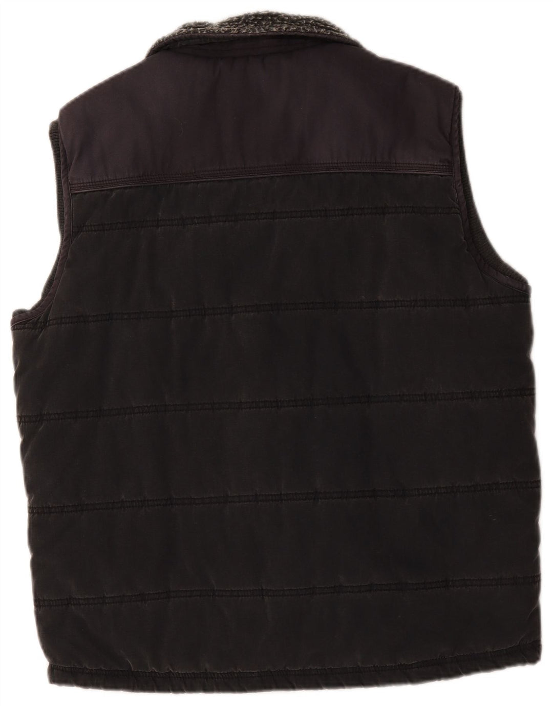Gilet căptușit pentru bărbați Fat Face UK 40 mare bumbac gri
