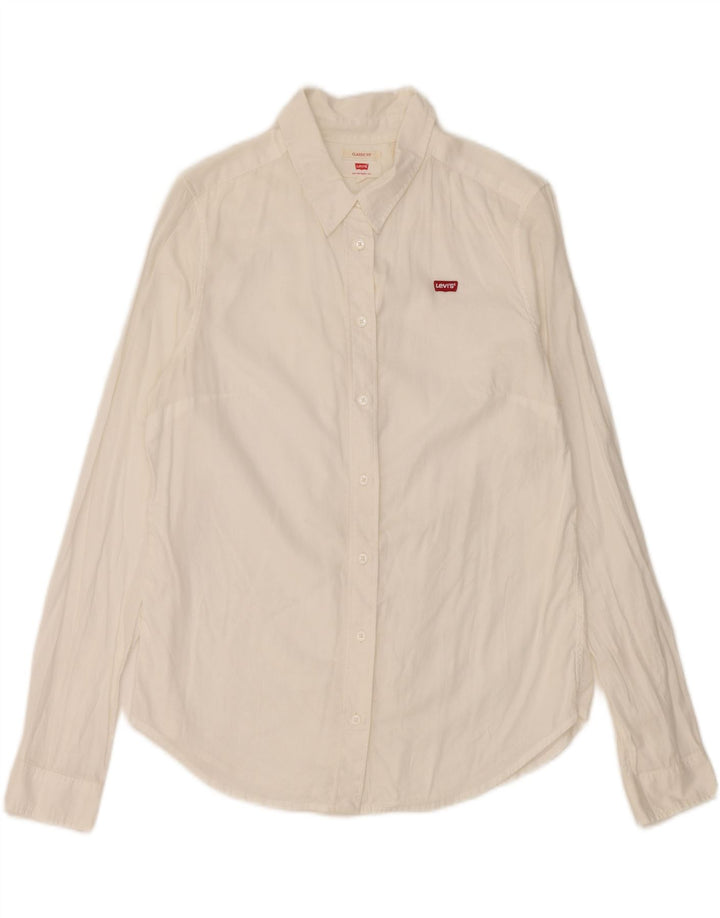 Cămașă Levi's Classic Fit UK 10 Small White
