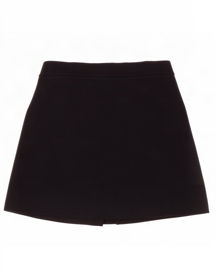 Fusta Mini Zara Femei Mic W26 Viscoza Neagra