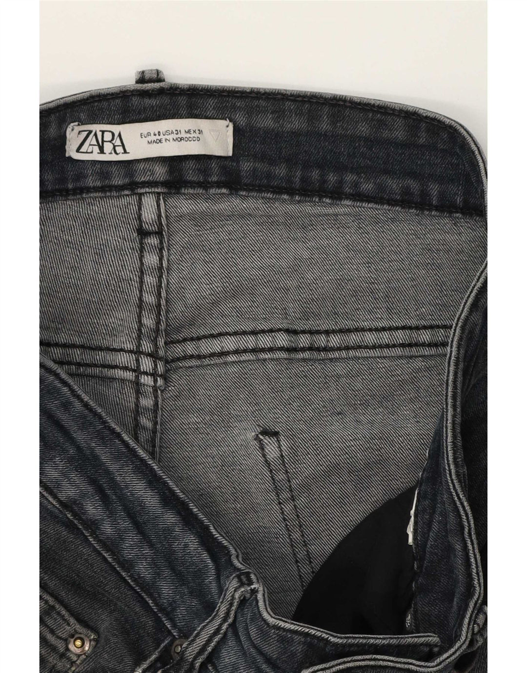 Blugi skinny pentru bărbați Zara EU 40 Medium W31 L30 Albastru