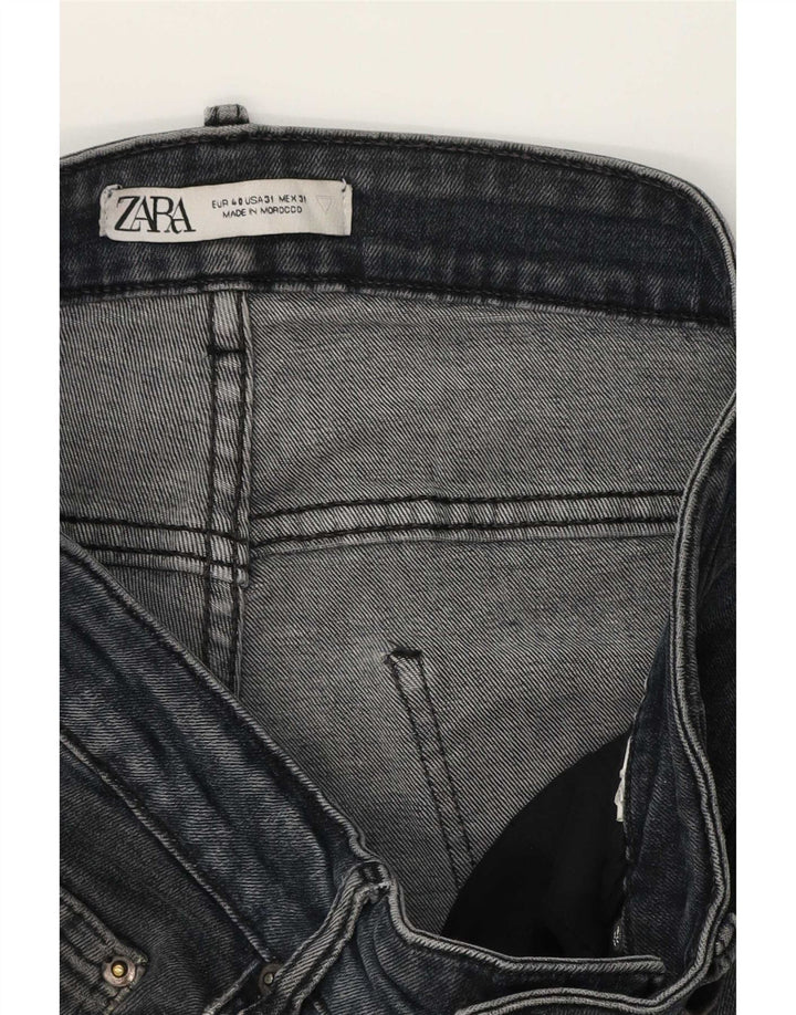 Blugi skinny pentru bărbați Zara EU 40 Medium W31 L30 Albastru