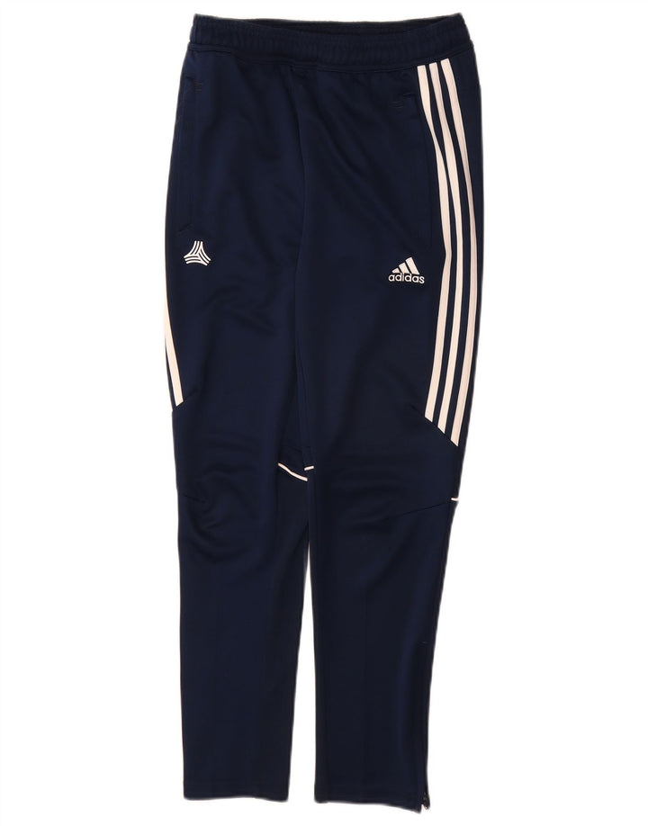 Pantaloni de trening Climacool ADIDAS pentru băieți 11-12 ani poliester bleumarin