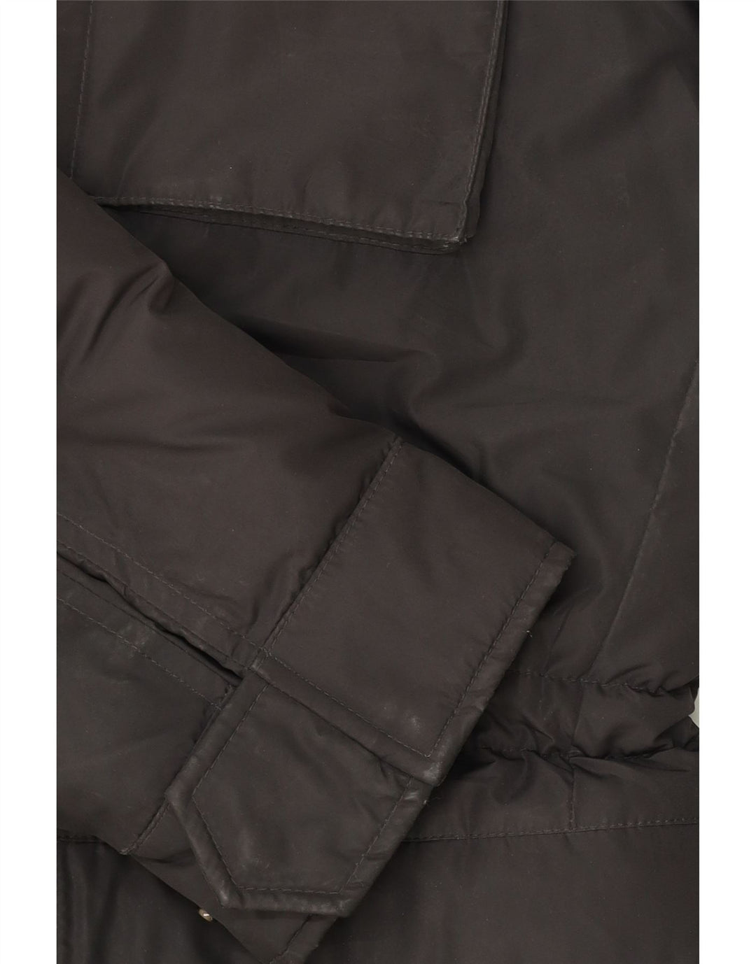 FILA Mens Military Jacket UK 40 Large Black Polyester Vintage Fila and Second-Hand Fila from Messina Hembry 