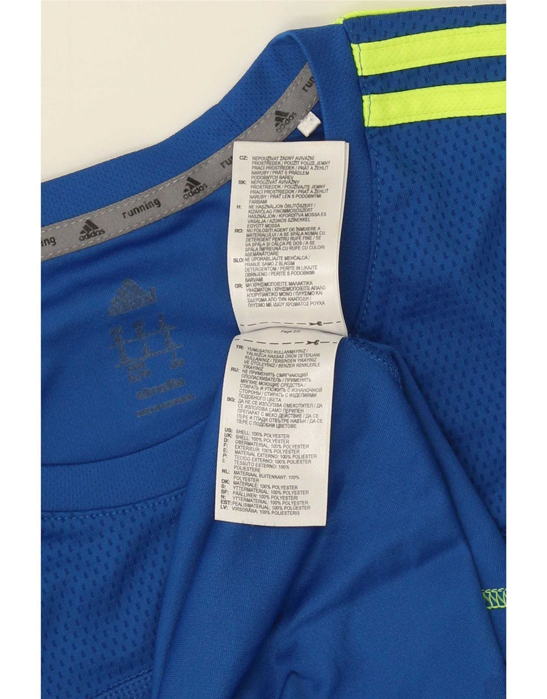 Adidas pentru bărbați top cu mânecă lungă XL albastru poliester