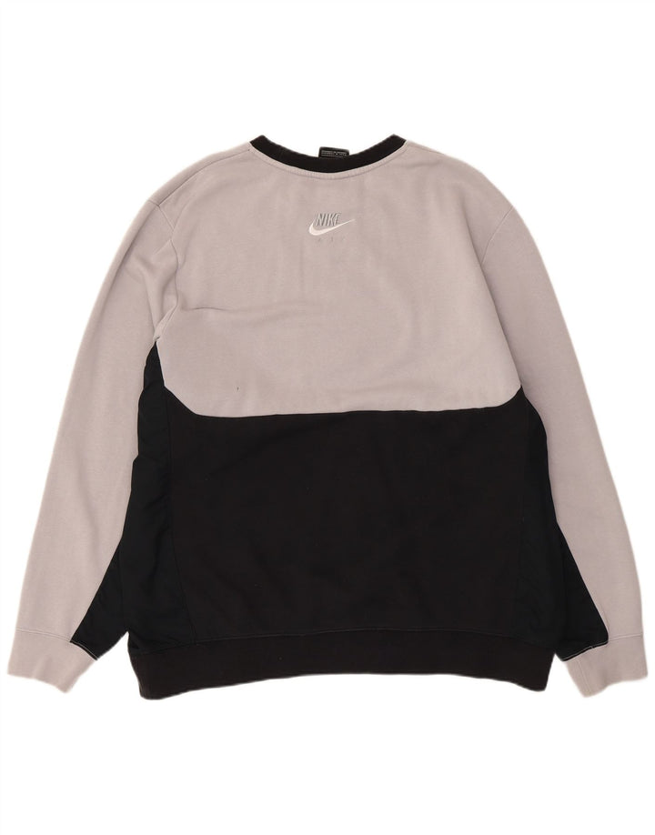Pulover NIKE pentru bărbați, XL, gri, bumbac color bloc