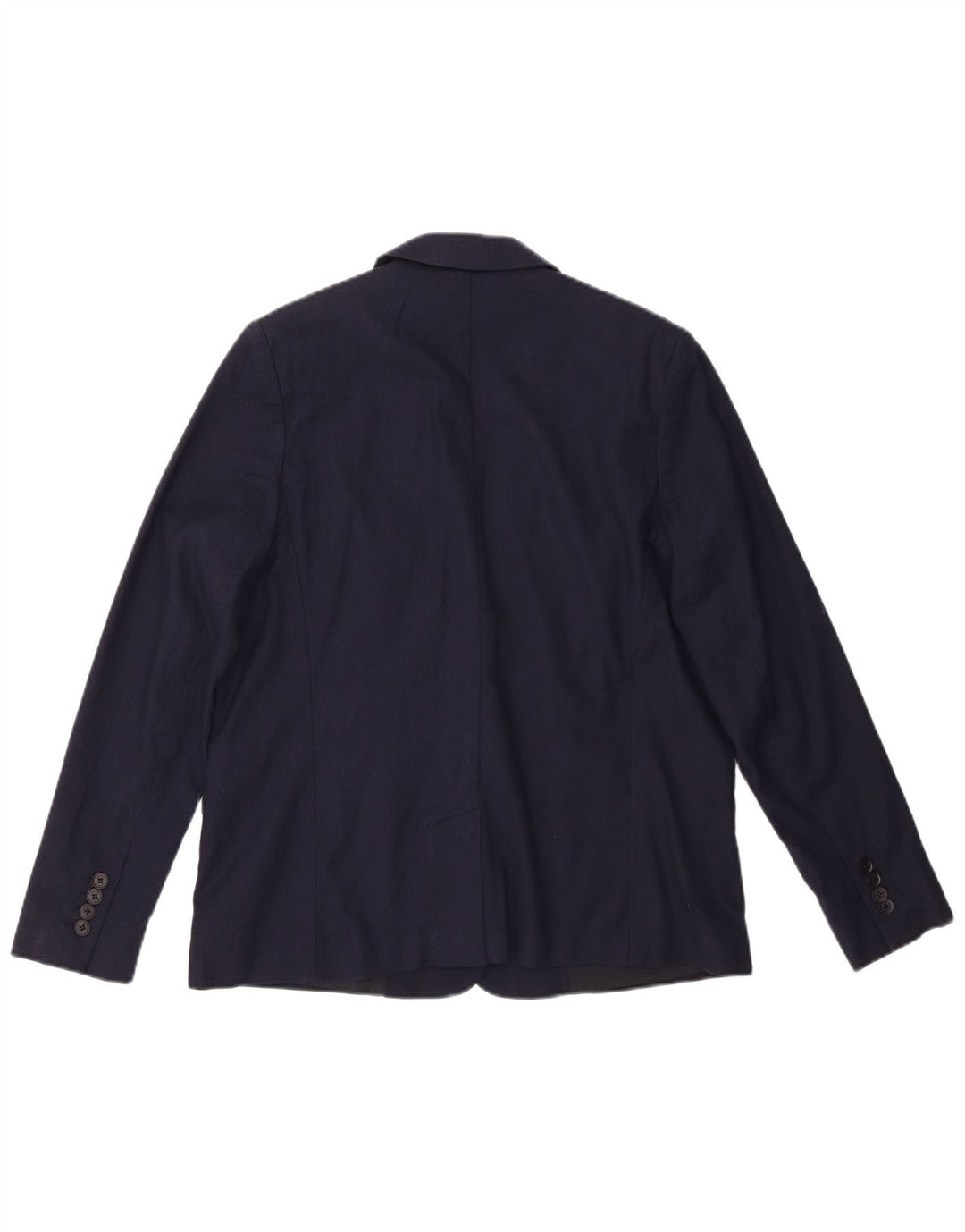 Jachetă Lacoste pentru femei, cu 1 nasture, mărimea 44, mare bumbac bleumarin