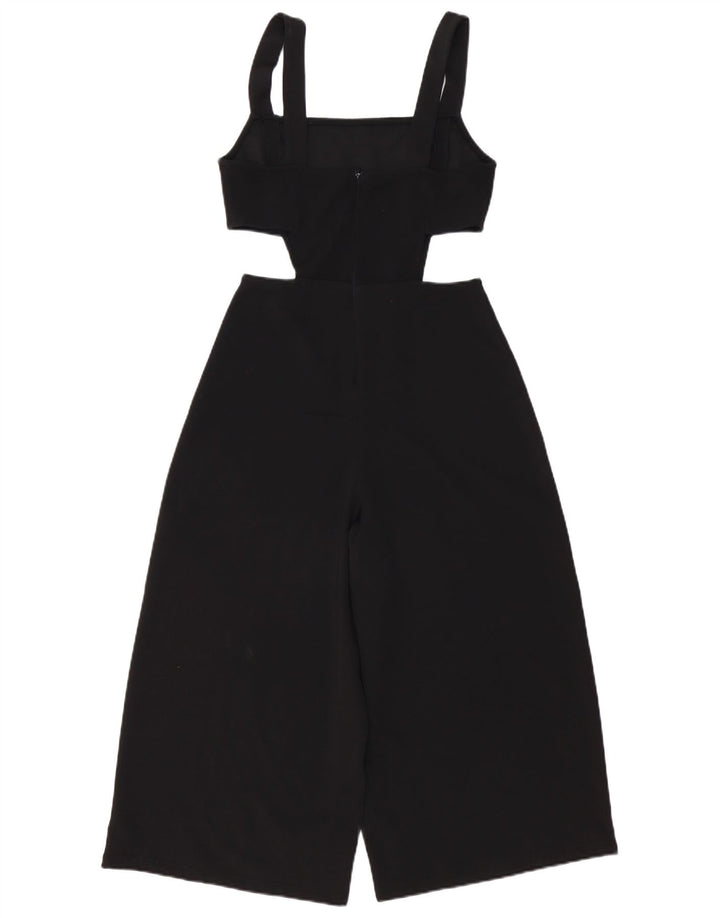 Salopetă fără mâneci pentru femei Zara UK 12 Medium Black