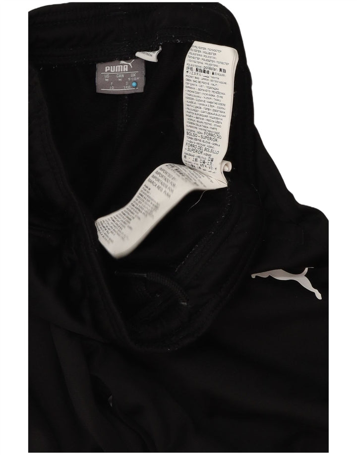 Pantaloni de trening Puma pentru baieti 9-10 ani poliester negru