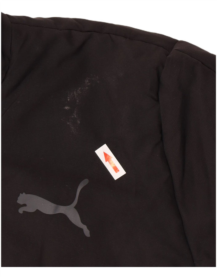 Jachetă căptușită pentru bărbați Puma UK 36 Poliester negru mic