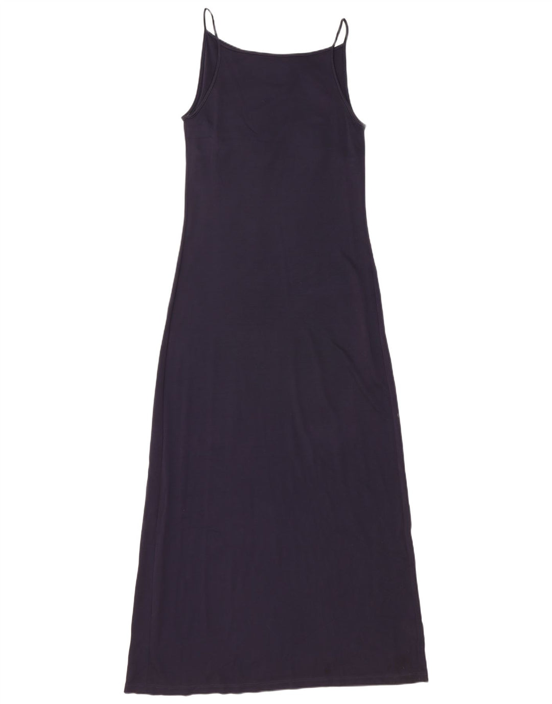 Max Mara Femei Maxi Sundress UK 12 Medium Bleumarin Viscoza