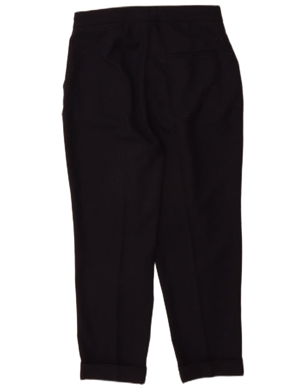 Pantaloni chino cu talie înaltă Zara pentru femei Mici L26 L26 Bleumarin