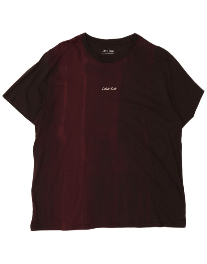 Tricou Calvin Klein pentru bărbați Top 2XL Bordeaux