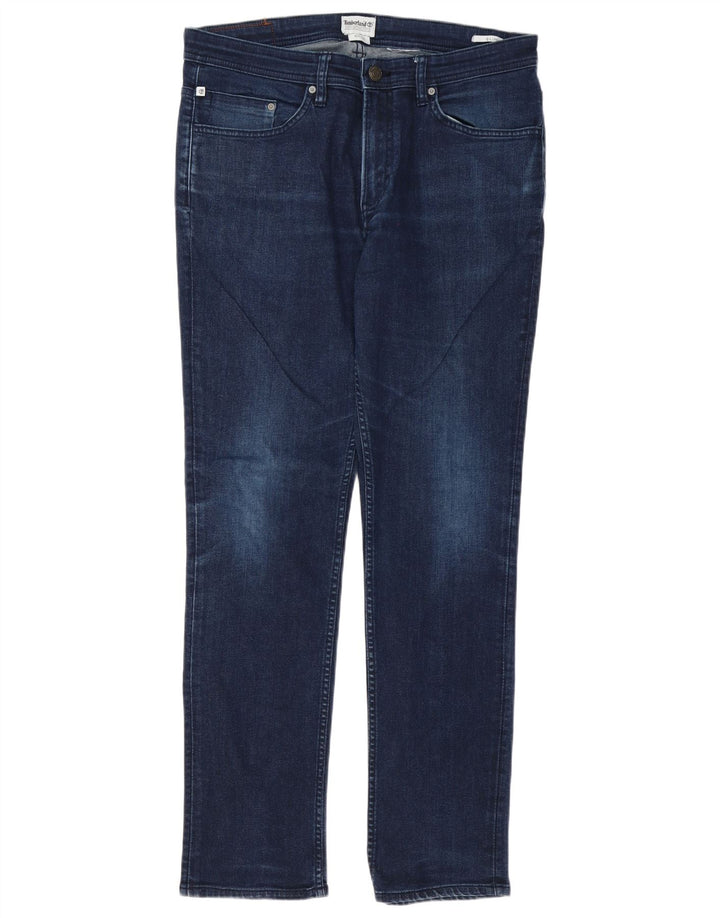 Blugi slim pentru bărbați Timberland W34 L34 bleumarin