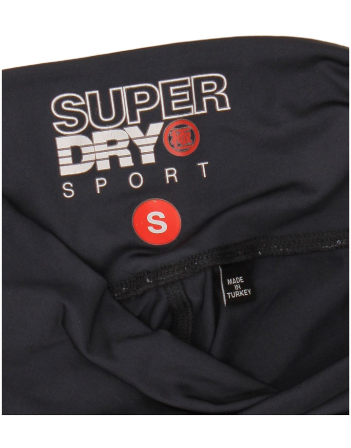 Leggings cu grafică pentru femei Superdry UK 8 mici, bleumarin, color block