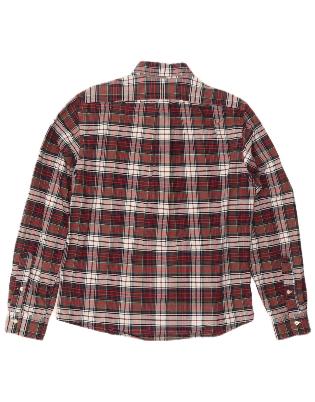 Cămașă de flanel pentru bărbați RALPH LAUREN, bumbac cu carouri, multicoloră, medie