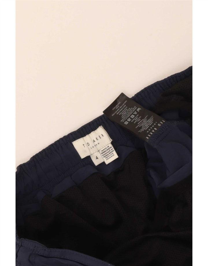 Pantaloni scurți de înot Ted Baker pentru bărbați Mărimea 4 mari, poliamidă bleumarin