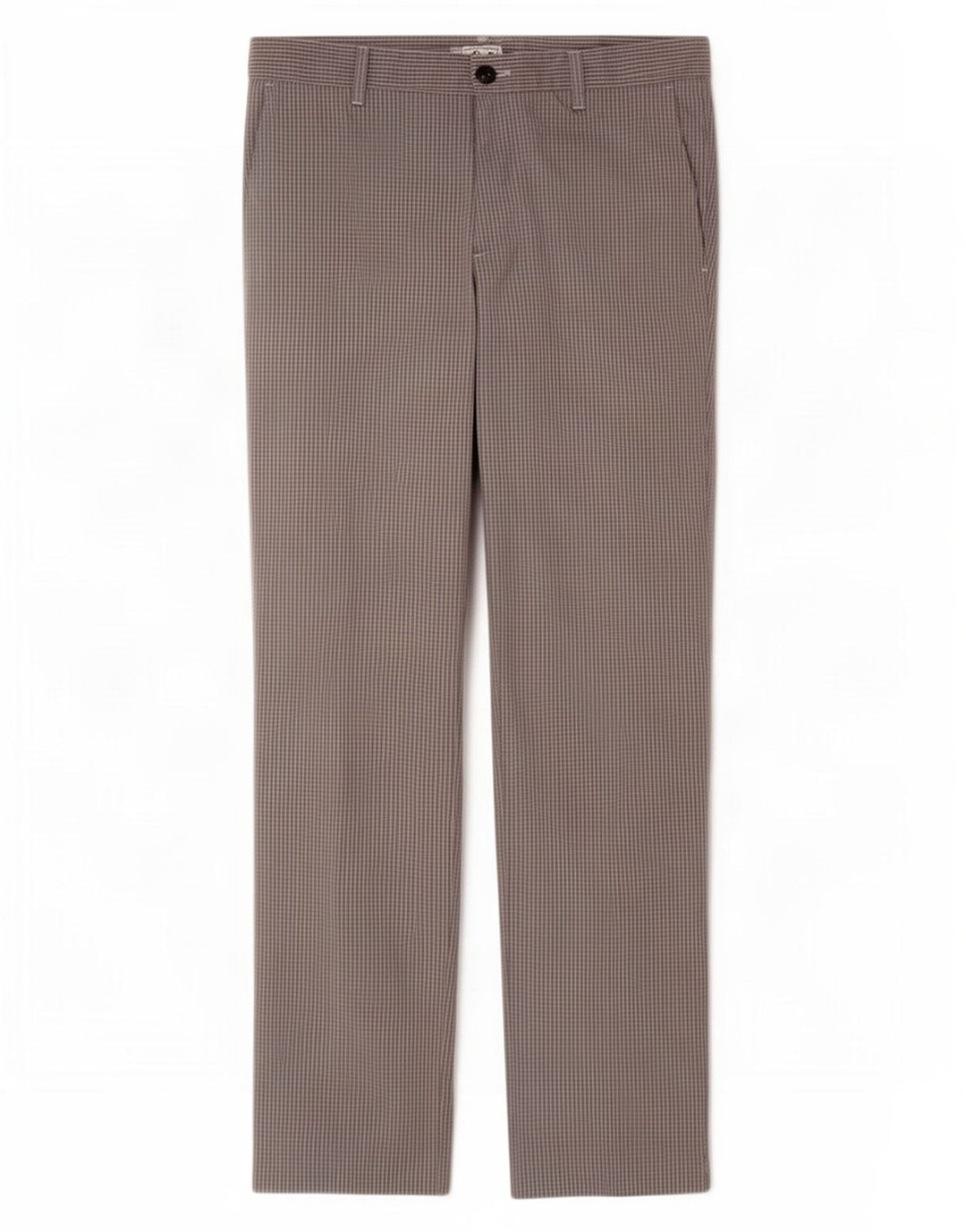 Pantaloni chino drepți pentru bărbați Adidas W32 L30 poliester vichy gri