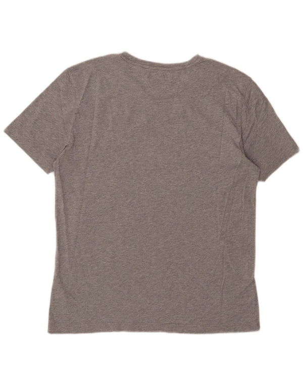 Tricou grafic pentru bărbați Tommy Hilfiger Top 2XL bumbac gri