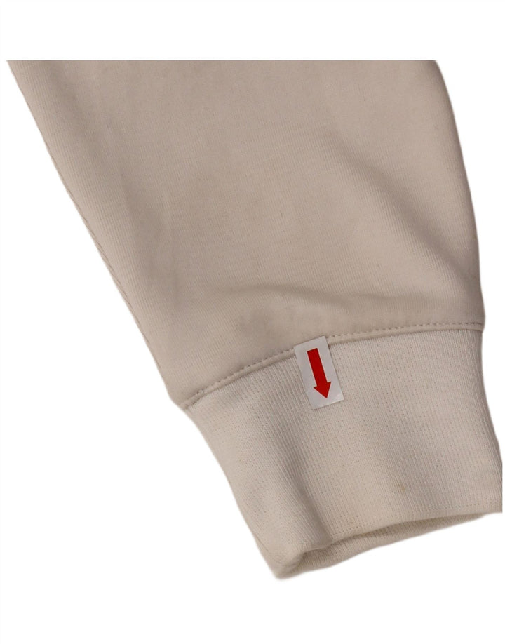 Jachetă de trening pentru femei ASICS UK 14 Medium White Colorblock