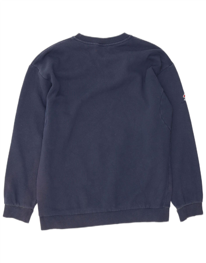 Pulover pentru bărbați Superdry Denice Graphic Loose Fit XS bleumarin