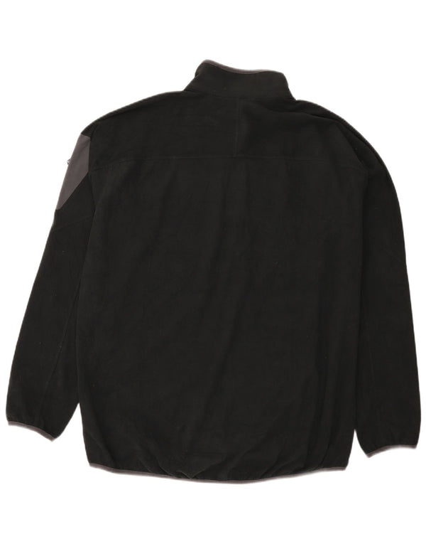 Jumper pentru bărbați Berghaus, din lână, cu fermoar, 2XL, poliester negru