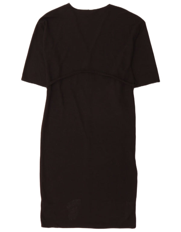 Rochie mare supradimensionată pentru femei Zara UK 10 Poliester negru mic