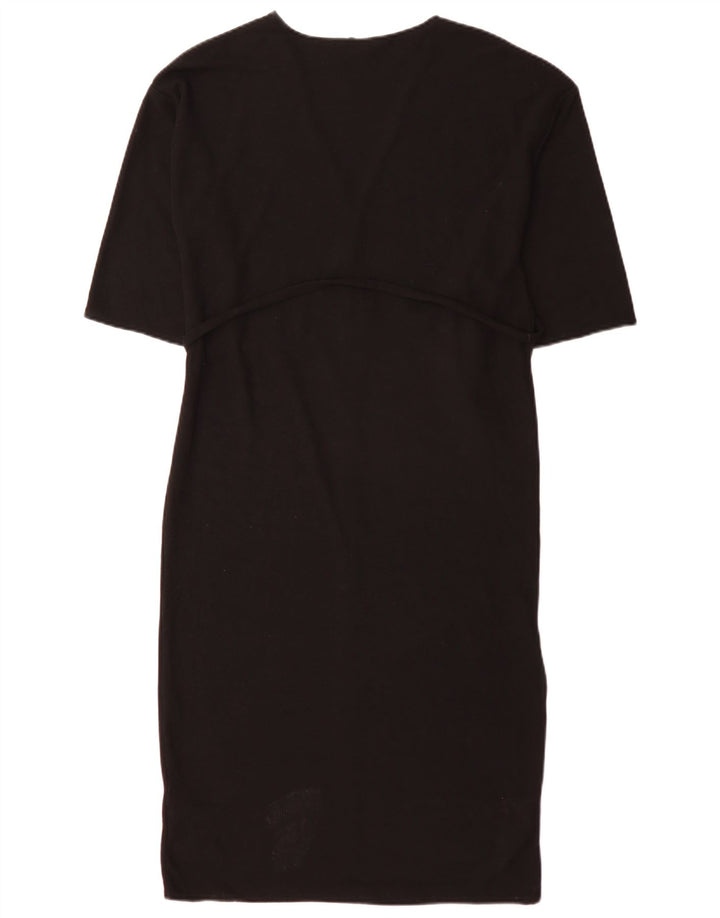 Rochie mare supradimensionată pentru femei Zara UK 10 Poliester negru mic