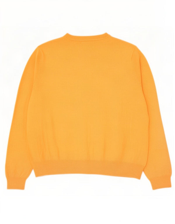 Pulover cardigan pentru femei Marks & Spencer UK 18 XL Orange Viscose