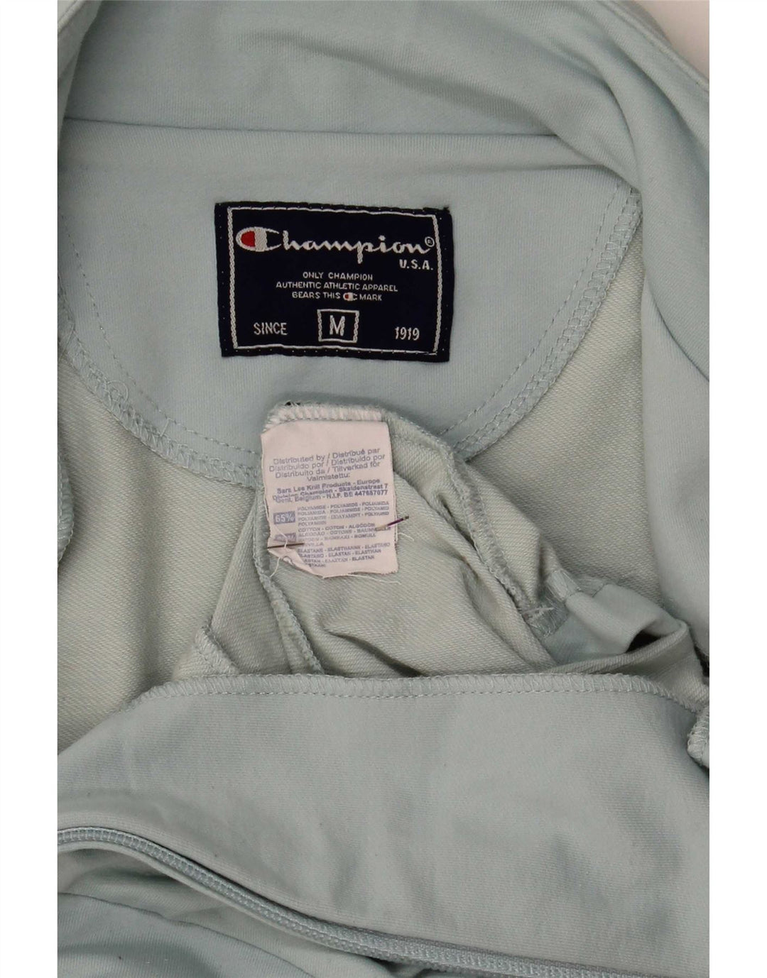 Jachetă de trening Champion pentru femei UK 12 Medium Blue Poliamidă