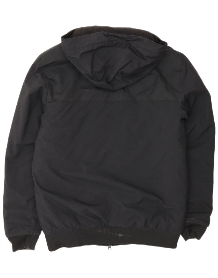 Jachetă bomber cu glugă pentru bărbați Adidas UK 36 Poliester negru mic