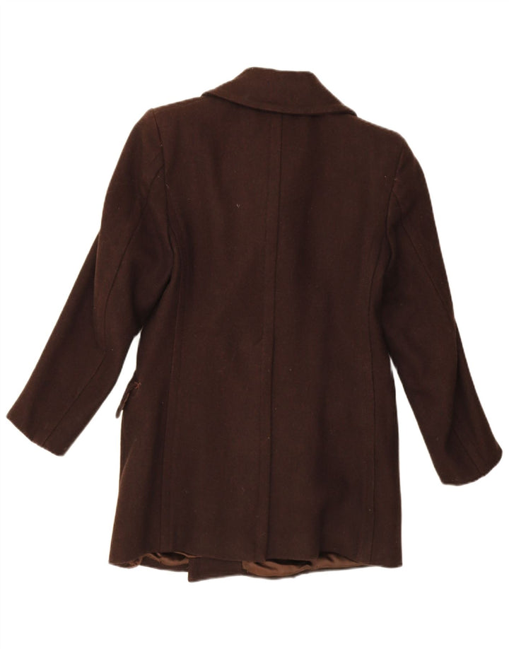 Palton dublu pentru bărbați vintage IT 46 maro mic