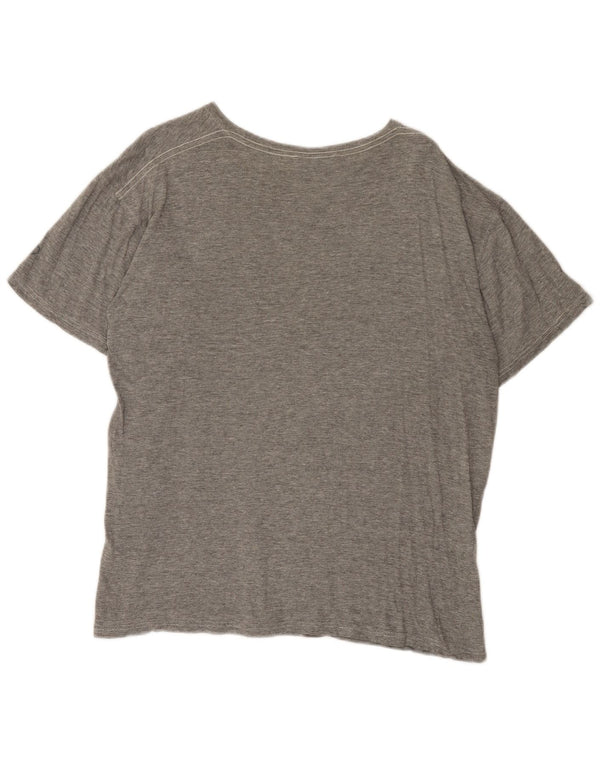 Tricou cu grafic Dunlop pentru femei Top UK 20 2XL Gri pete