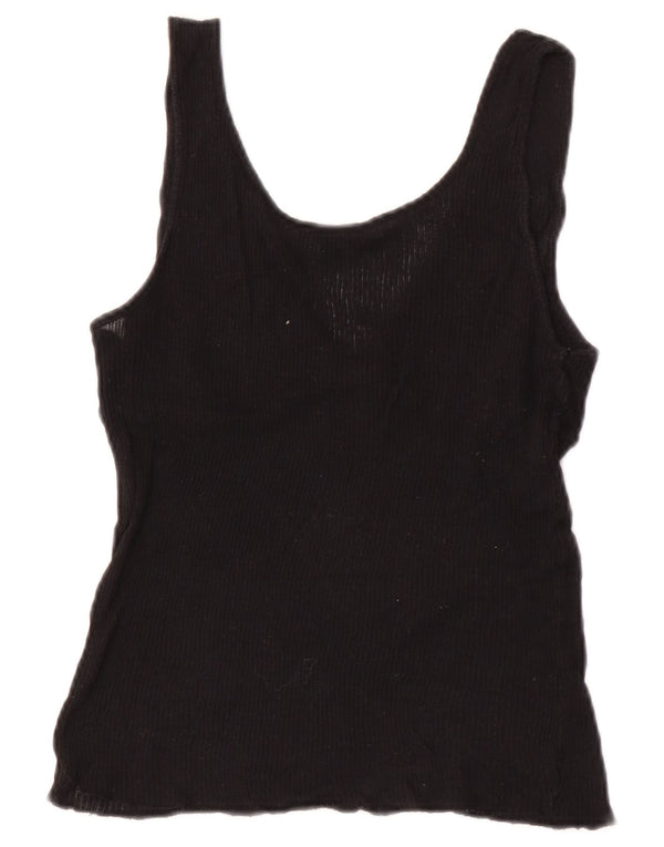 Vestă Massimo Dutti pentru femei UK 12 Medium Black