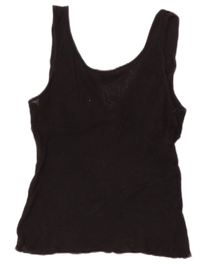 Vestă Massimo Dutti pentru femei UK 12 Medium Black