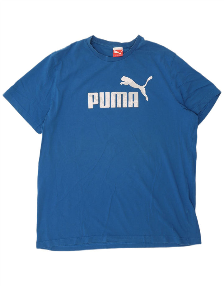 Tricou grafic Puma pentru bărbați Top 2XL Albastru