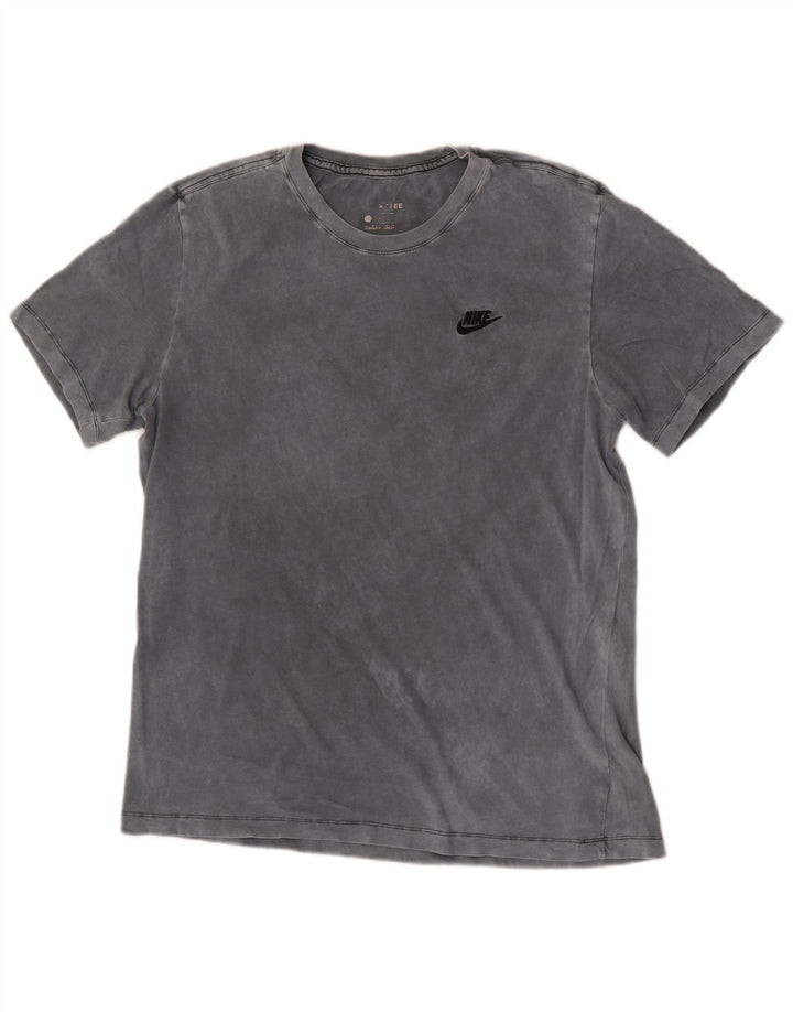 Tricou pentru bărbați Nike Top mare, gri Tie Dye Bumbac