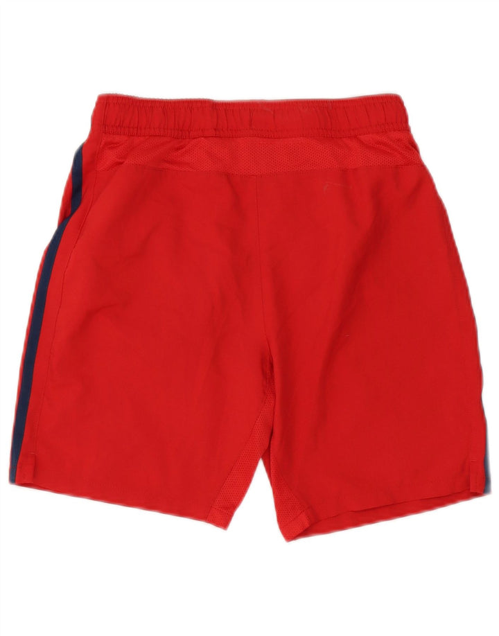 Pantaloni scurți sport NIKE Barcelona Barcelona 10-11 ani poliester cu dungi roșii medii
