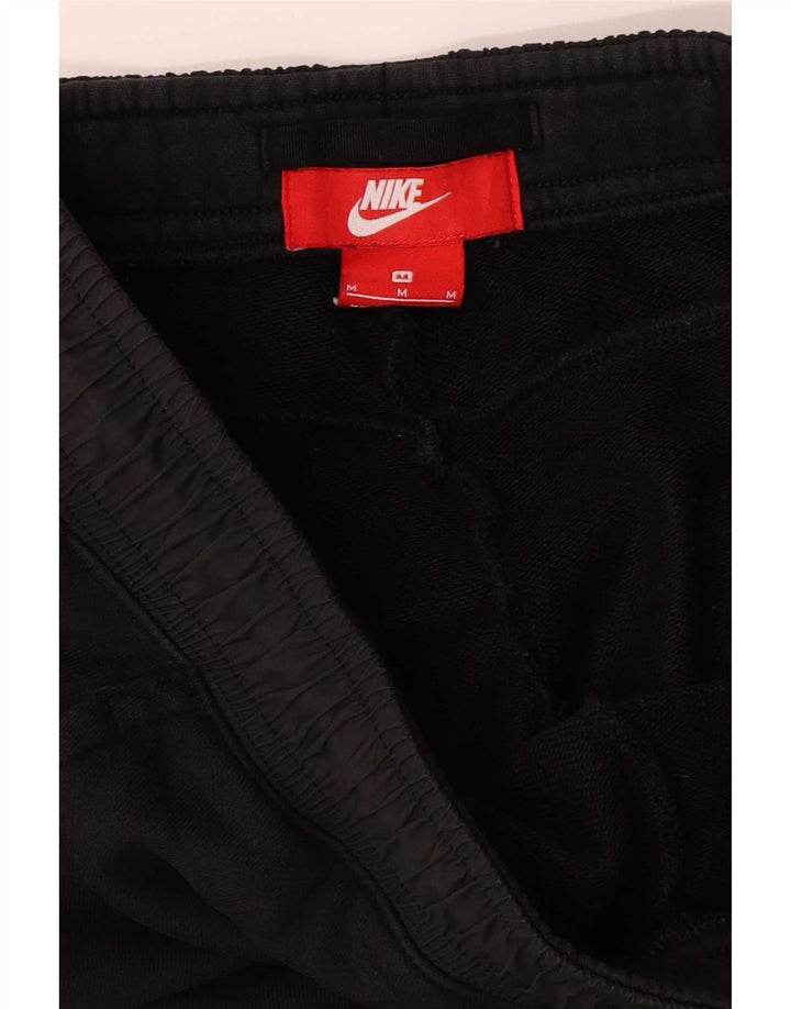 Pantaloni de trening Nike pentru bărbați Joggeri, bumbac mediu negru