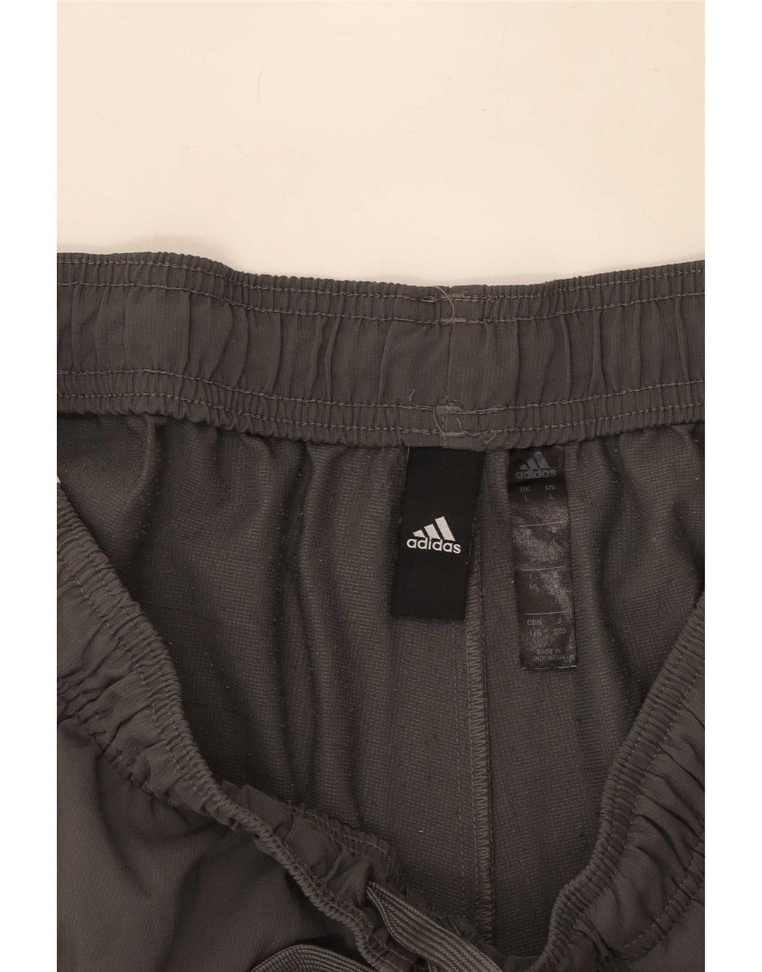 Pantaloni scurți sport Adidas pentru bărbați, mari, gri, poliester