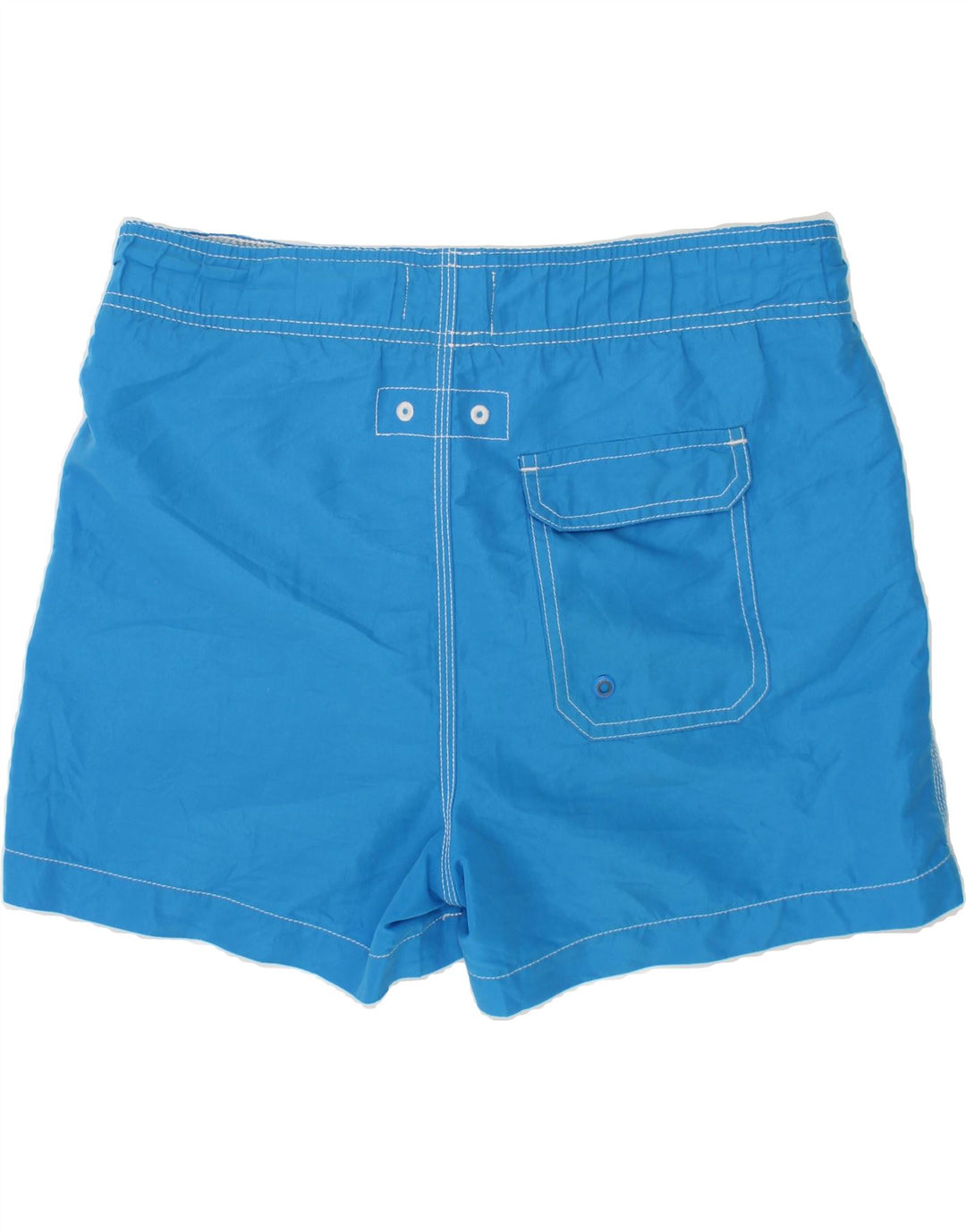 PEPE JEANS Boys Graphic Swimming Shorts 11-12 Years Blue Polyester Vintage PEPE Jeans and Second-Hand PEPE Jeans from Messina Hembry 