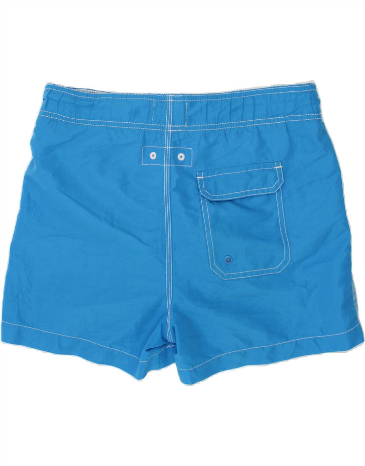 PEPE JEANS Boys Graphic Swimming Shorts 11-12 Years Blue Polyester Vintage PEPE Jeans and Second-Hand PEPE Jeans from Messina Hembry 